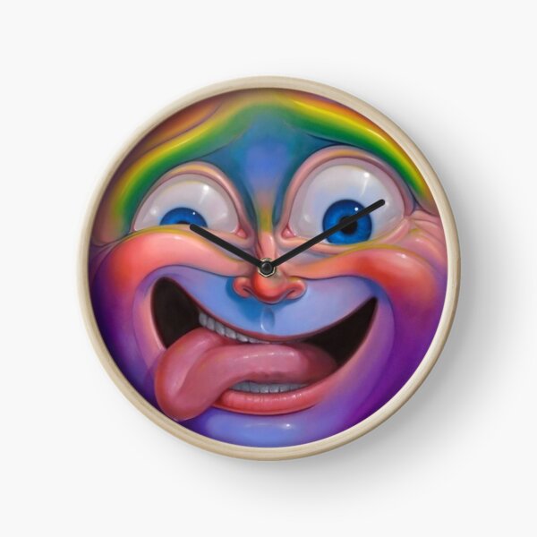 Crazy Face Clock