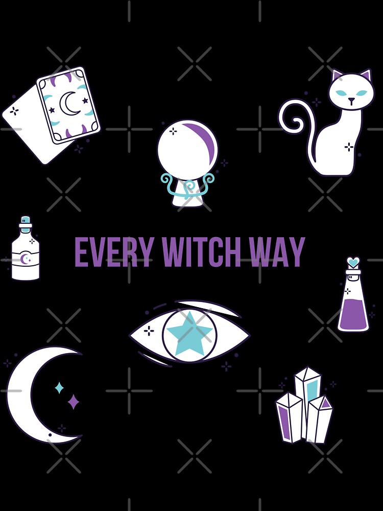 Witch Stuff Sticker Pack, Witch Pack, Witchy Woman, Just Like Magic,  Sorceress Tools, Pastel Witch Aesthetic Art Board Print for Sale by  Black11Flamingo