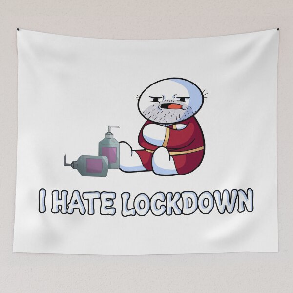 Item preview, I hate lockdown designed and sold by EzzatAbuShanap.