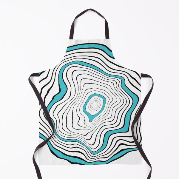 Item preview, Black and and turquoise marbling pattern designed and sold by SJAPhoto.