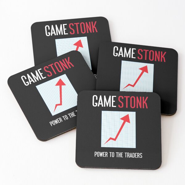 Item preview, Gamestonk - Power to the Traders - Gamestick GME Ticker  designed and sold by liftdesign.