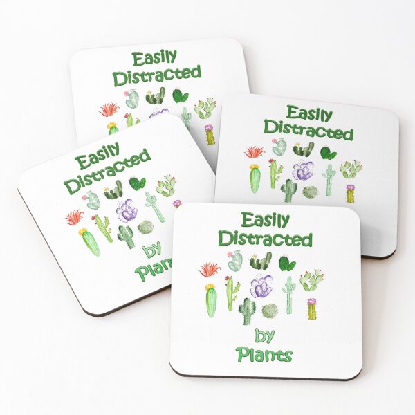 Item preview, easily distracted by plants  designed and sold by Kybruno's Creations.