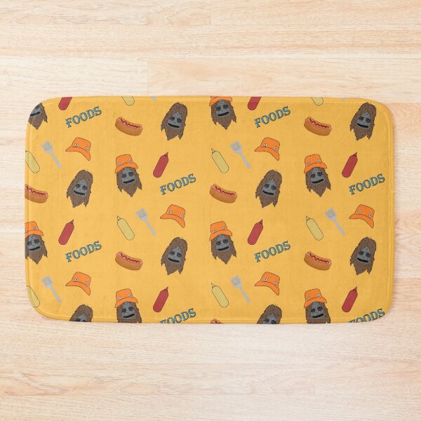 Item preview, Big lez show food pattern funny cute orange hat, hotdog sticker pack , druggo , funny cute big lez show  designed and sold by SGS-.