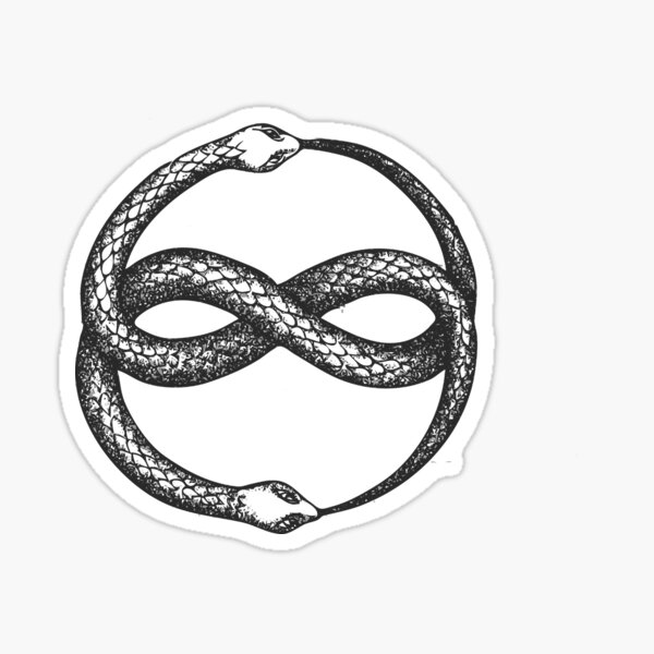 Item preview, Double Ouroboros  designed and sold by slowrotation.