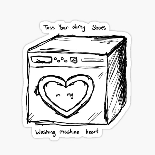 Washing Machine Heart Gifts Merchandise Redbubble - washing machine heart slowed roblox id