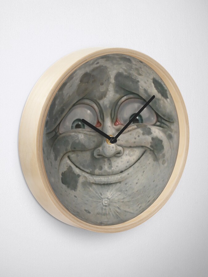 Alternate view of Moon Face Clock
