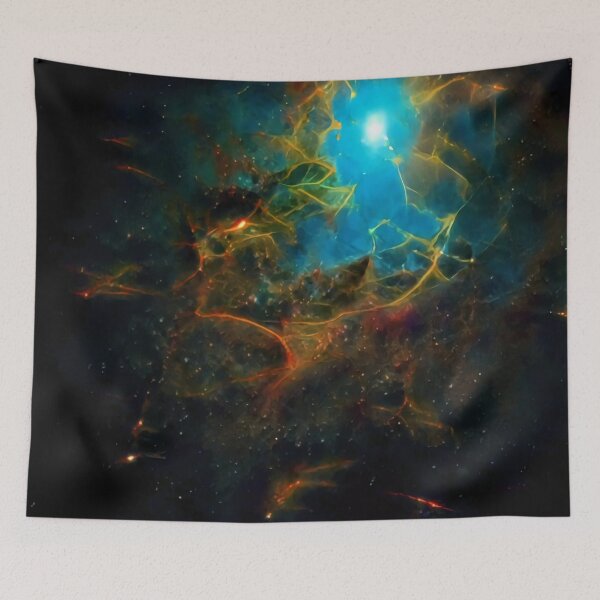 Item preview, Yellow Galaxy designed and sold by Vocan.