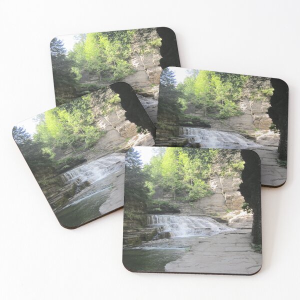 Item preview, beautiful waterfall in upstate New York  designed and sold by Rachel the Artist .