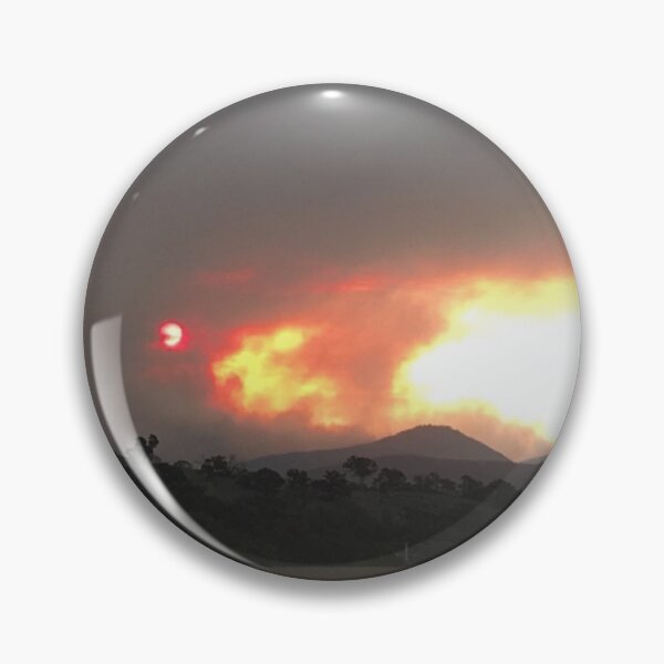 Item preview, Sunset on the Monaro 27 January 2020, This is the setting sun through a bushfire , one of the worst fires in the area. designed and sold by RogerRoy.