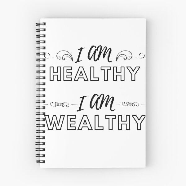 Item preview, I am healthy I am wealthy designed and sold by LoveTreats.