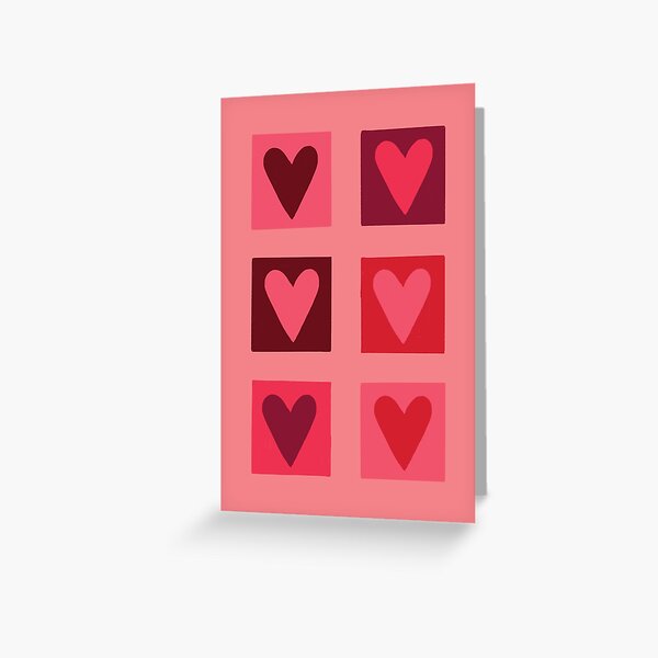 Item preview, Multicolored Valentine Hearts designed and sold by alexkmosdesigns.