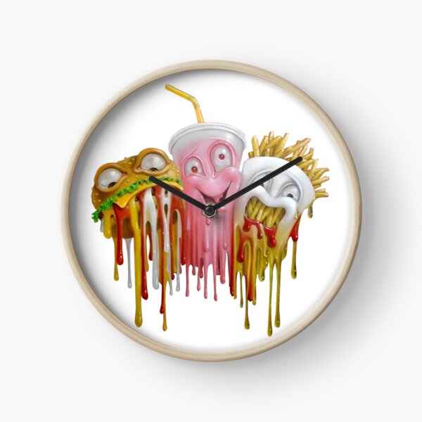 Junk Food Clock
