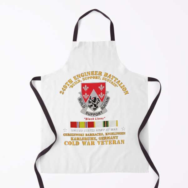 Item preview, Army - 249th Engineer Bn - Karlsruhe, Germany w COLD SVC designed and sold by Military Insignia Products.