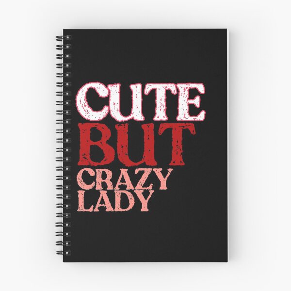 Item preview, Cute But Crazy Lady Funny T-Shirts designed and sold by Magic-Offers.