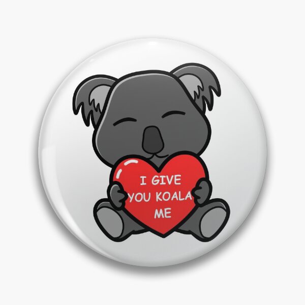 Item preview, Koalified Valentine Cute Koala Valentine Funny Pun designed and sold by eucagarland.