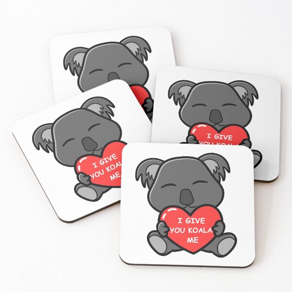 Item preview, Koalified Valentine Cute Koala Valentine Funny Pun designed and sold by eucagarland.