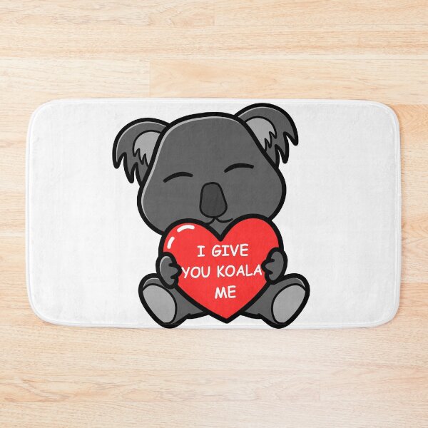 Item preview, Koalified Valentine Cute Koala Valentine Funny Pun designed and sold by eucagarland.