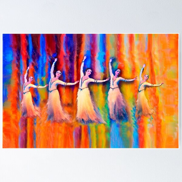Dancers in Color Գունավոր պարողներ Poster