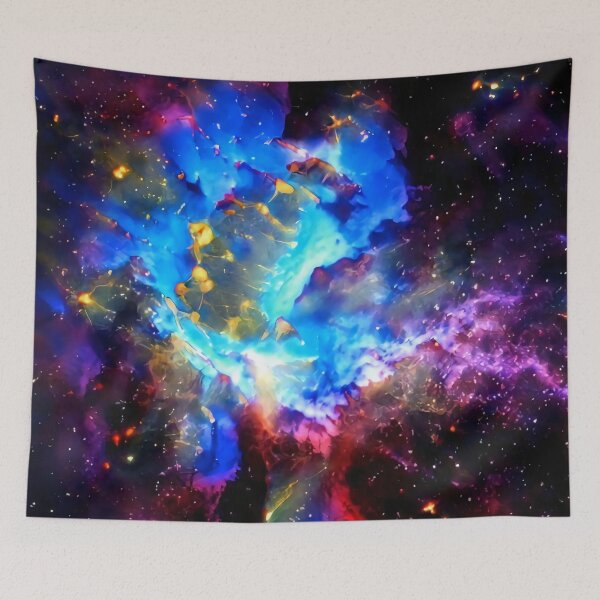 Item preview, Blue galaxy designed and sold by Vocan.