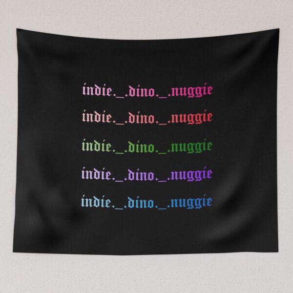 Item preview, Custom sticker for indie._.dino._.nuggie designed and sold by everything4eva.