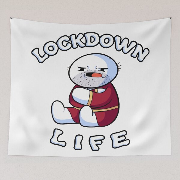 Item preview, lockdown life designed and sold by EzzatAbuShanap.