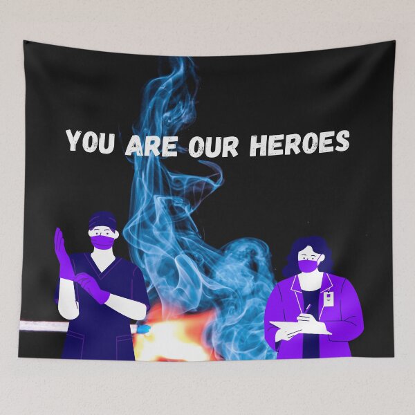 Item preview, You are our heroes. designed and sold by Samvy.