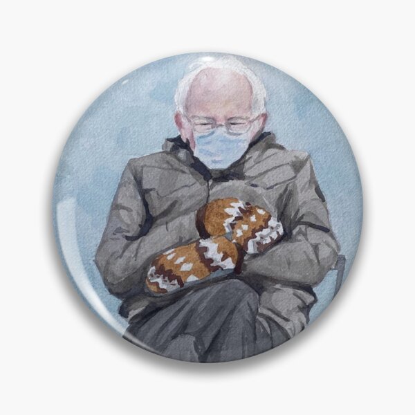 Item preview, Mitones Bernie Sanders designed and sold by sarahsartplace.