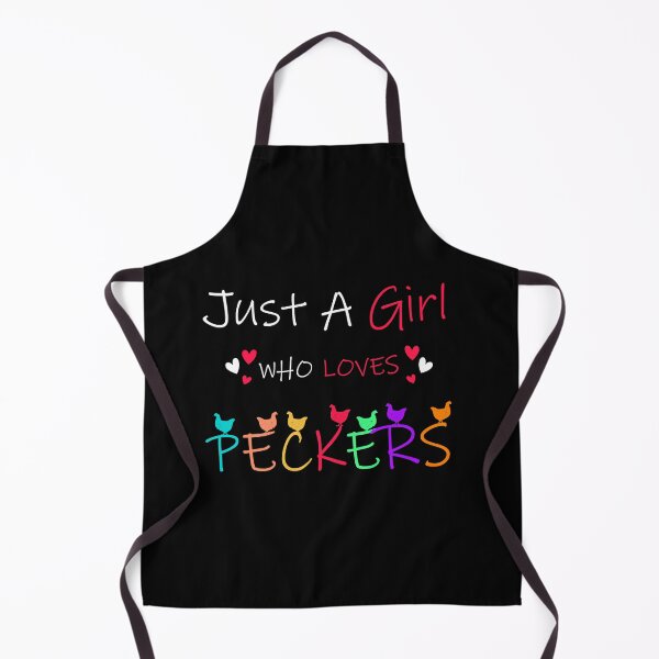 Item preview, Just A Girl Who Loves Peckers designed and sold by PRINTED ..