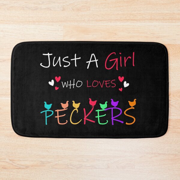 Item preview, Just A Girl Who Loves Peckers designed and sold by PRINTED ..