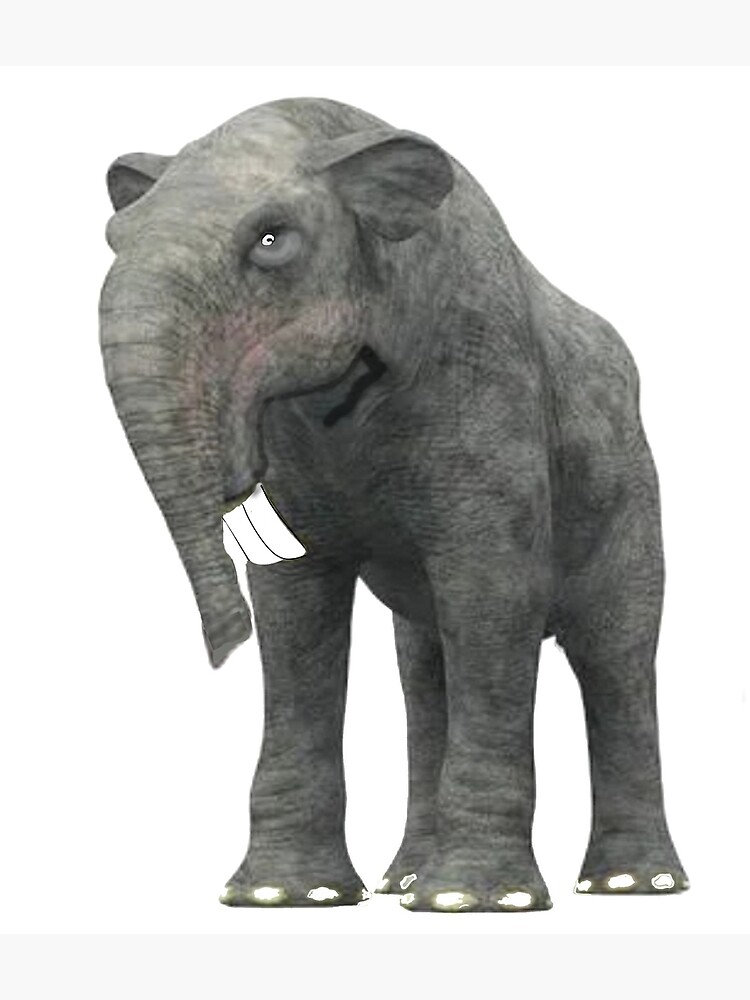 Deinotherium (white background)