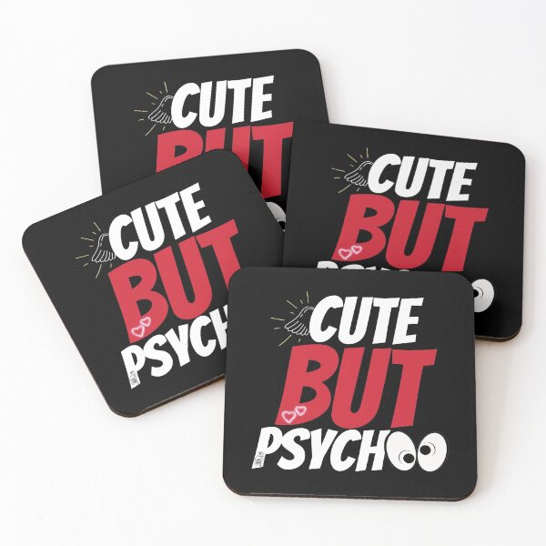 Item preview, Cute But Psycho Funny T-Shirts designed and sold by Magic-Offers.