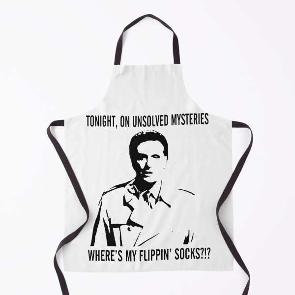 Item preview, tonight wheres my flippin socks unsolved mysteries television show art gift designed and sold by pearlandchurch.