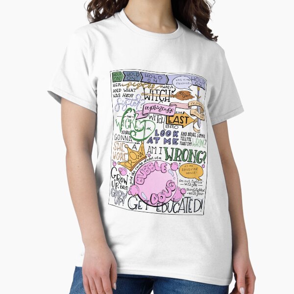 Item preview, (Colorized) Wicked Witch of the East Bro Hand Lettered designed and sold by catlashley.