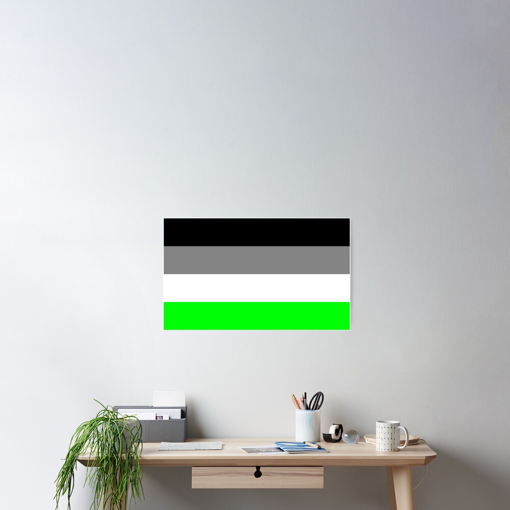 Agender Pride Flag Poster For Sale By Oliverbentley Redbubble 3388