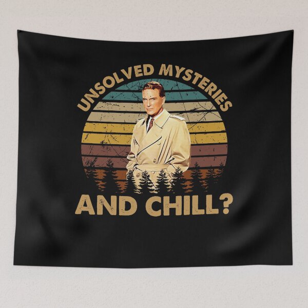 Item preview, and chill retro unsolved mysteries television show art gift designed and sold by pearlandchurch.