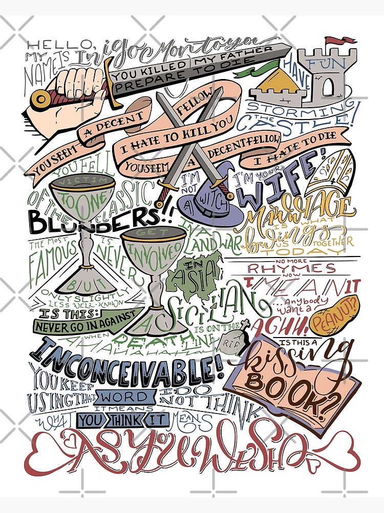 (Colorized) Princess Bride Quotes by catlashley