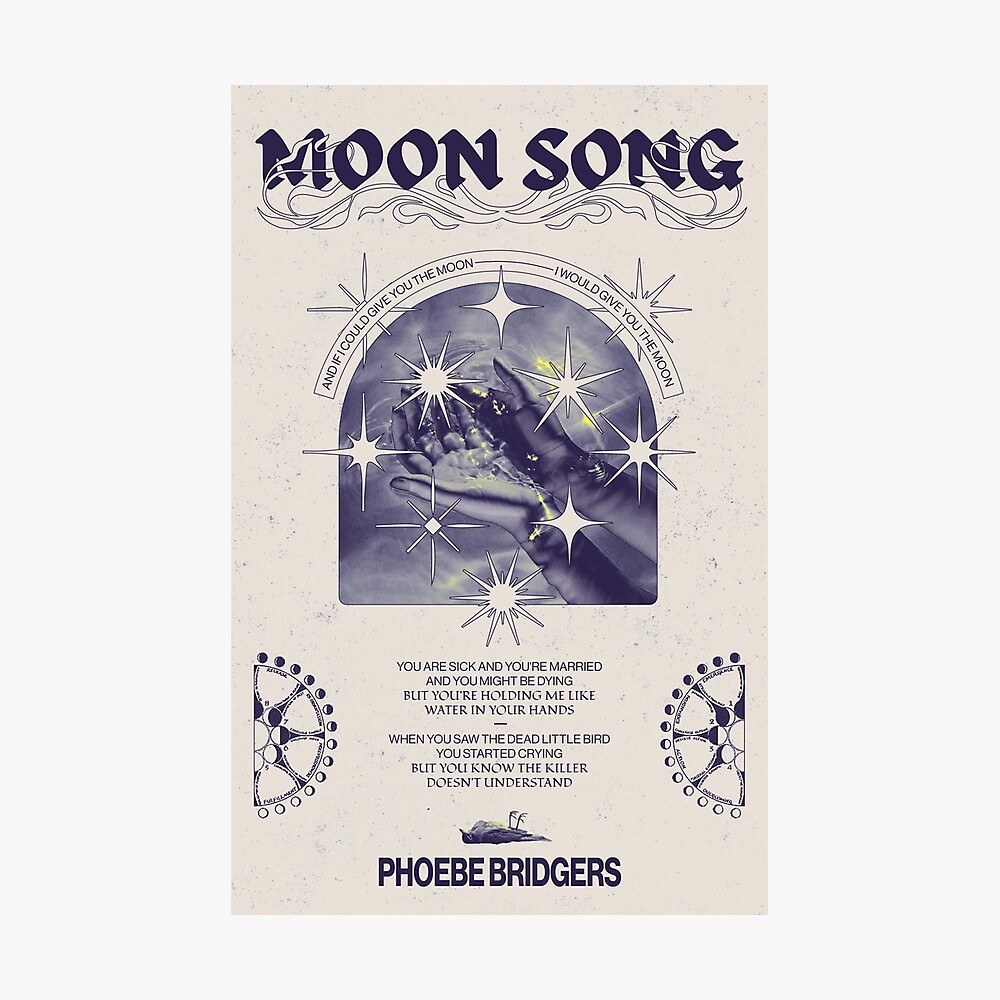 punisher phoebe bridgers  Music poster, Moon song, Punisher