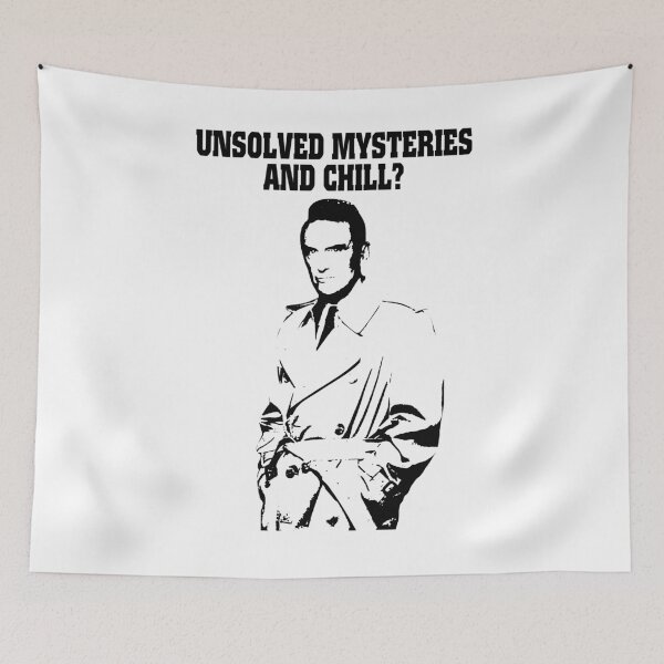 Item preview, idol chill image unsolved mysteries television show art gift designed and sold by pearlandchurch.