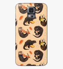 Tiny otters and their sushi Case/Skin for Samsung Galaxy