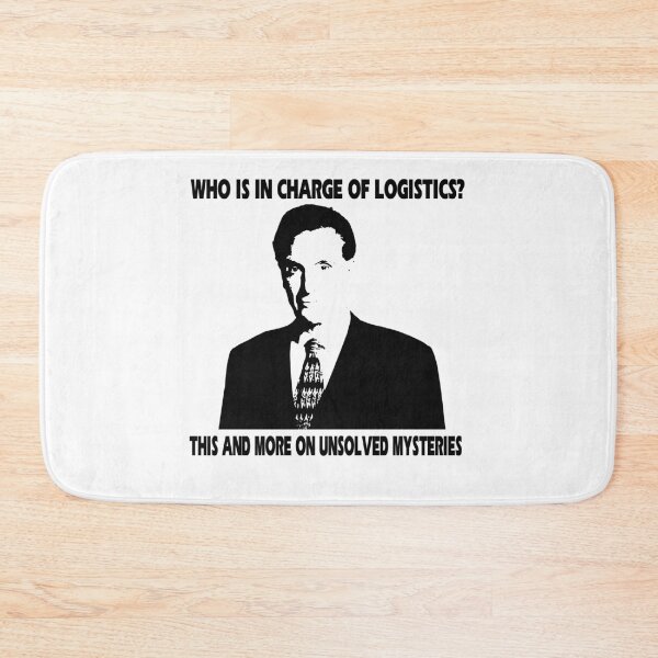 Item preview, Who is in charge of logistics unsolved mysteries television show art gift designed and sold by pearlandchurch.