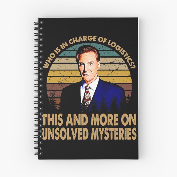 Item preview, retro who is in charge of logistics unsolved mysteries television show art gift designed and sold by pearlandchurch.