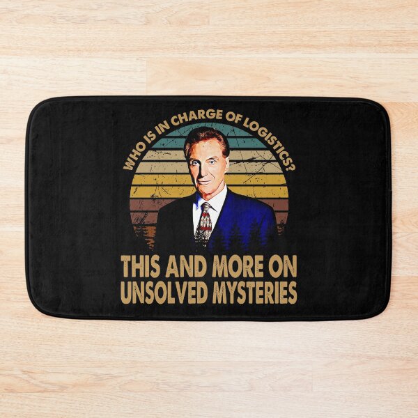 Item preview, retro who is in charge of logistics unsolved mysteries television show art gift designed and sold by pearlandchurch.