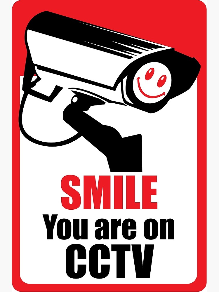 "CCTV, Surveillance state, Police state, Freedom" Poster for Sale by