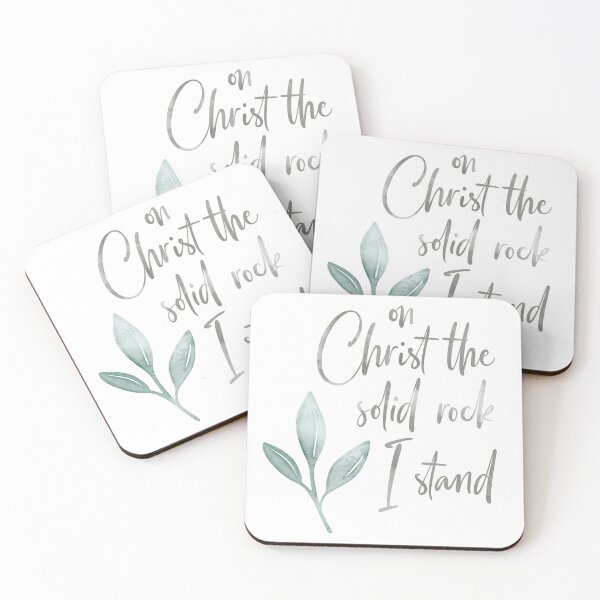 Item preview, Christ the Solid Rock designed and sold by TheJoyfulLilyCo.