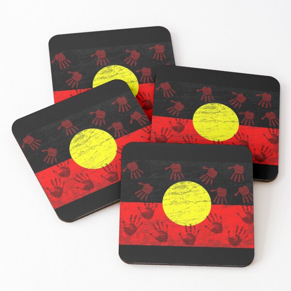 Item preview, Aboriginal Flag Fire, Aboriginal Flag Art designed and sold by James Dunn.