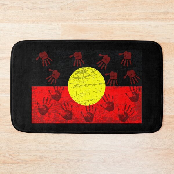 Item preview, Aboriginal Flag Fire, Aboriginal Flag Art designed and sold by James Dunn.