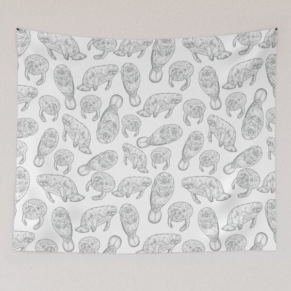 Item preview, Manatees designed and sold by Elizabeth Weglein.