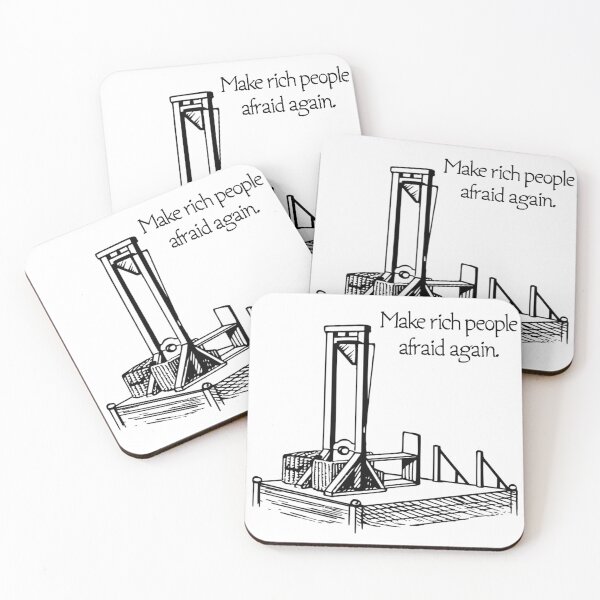 Item preview, Guillotine, make rich people afraid again designed and sold by LemonFizzy.