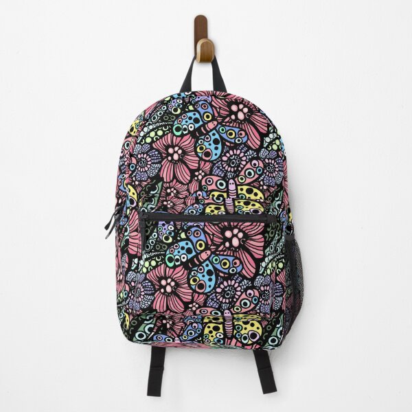 Item preview, Butterfly Doodle Pattern - Colorful Palette designed and sold by Sketchbook Designs.