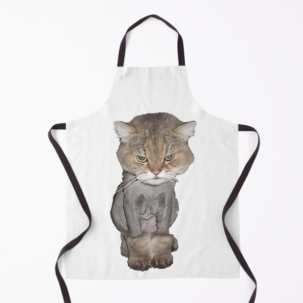 Item preview, Sherrie la foto del gato afeitado designed and sold by Nostrathomas66.